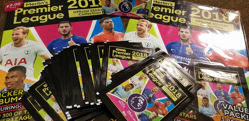Premier League stickers by Merlin – now in stock