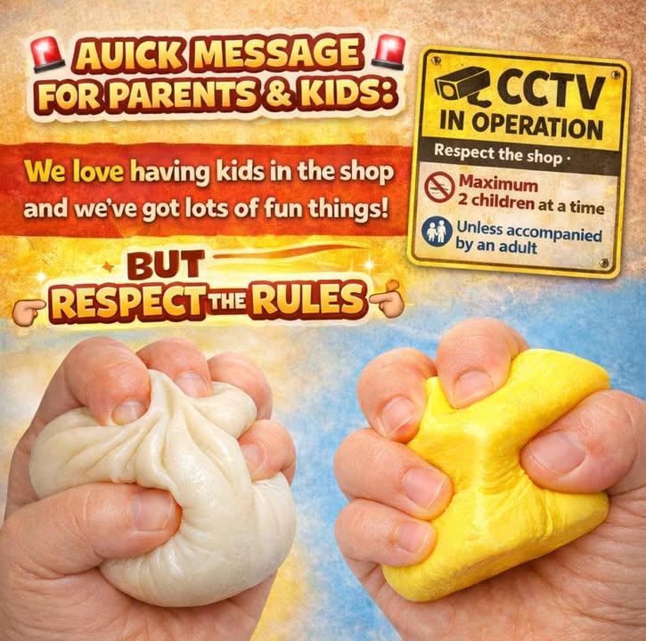 A message about respect in the shop