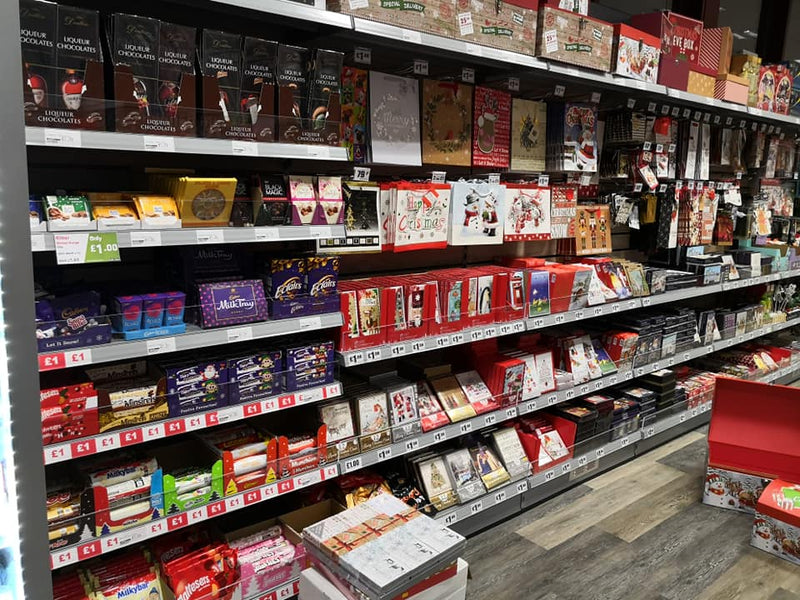 Christmas is arriving daily in store