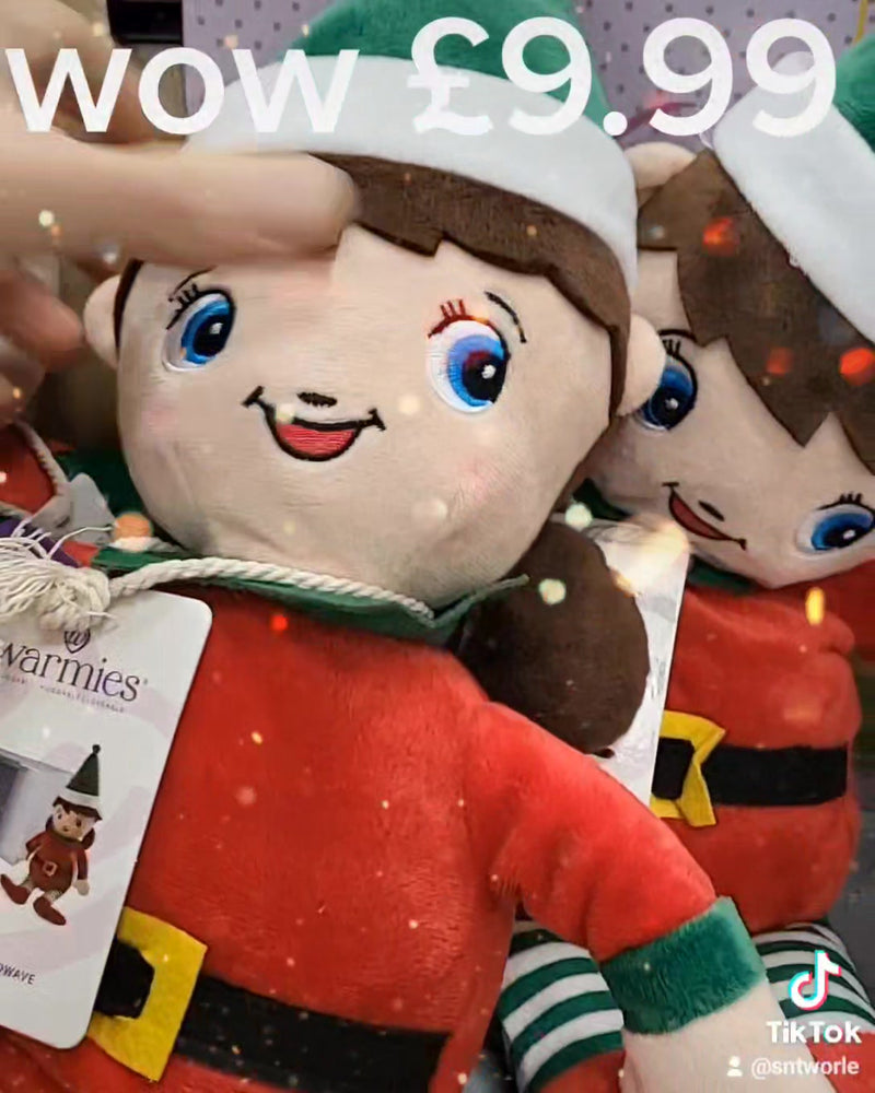 Warmies Elf Heat Pals just in