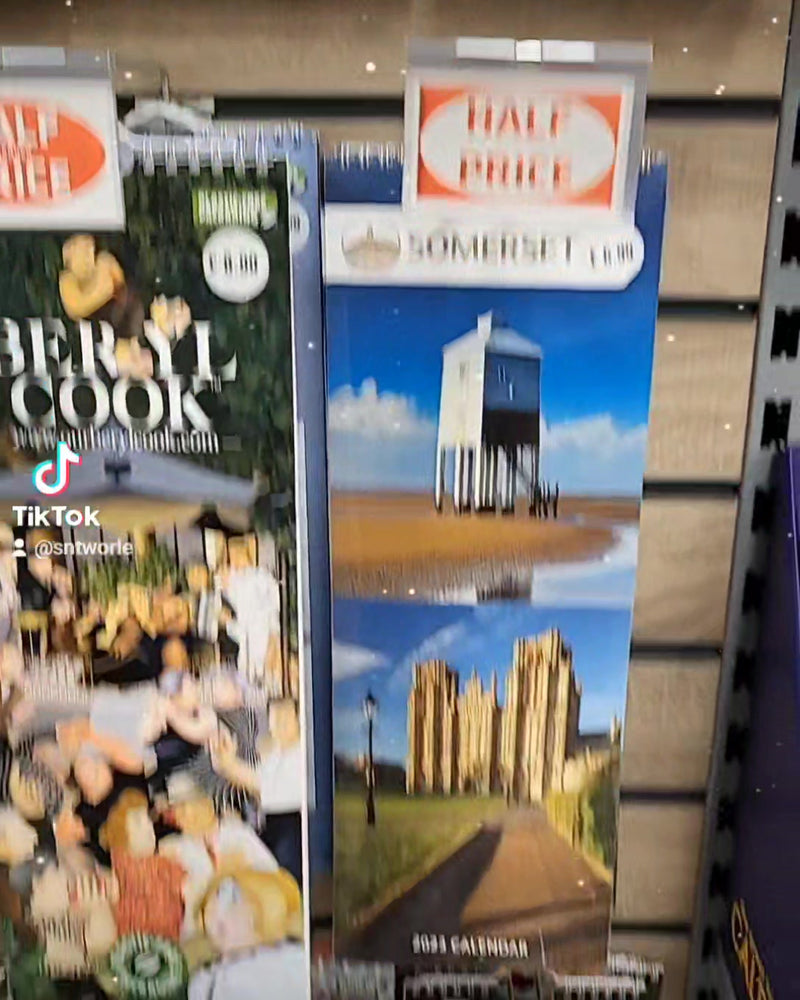 Calendars and diaries half price