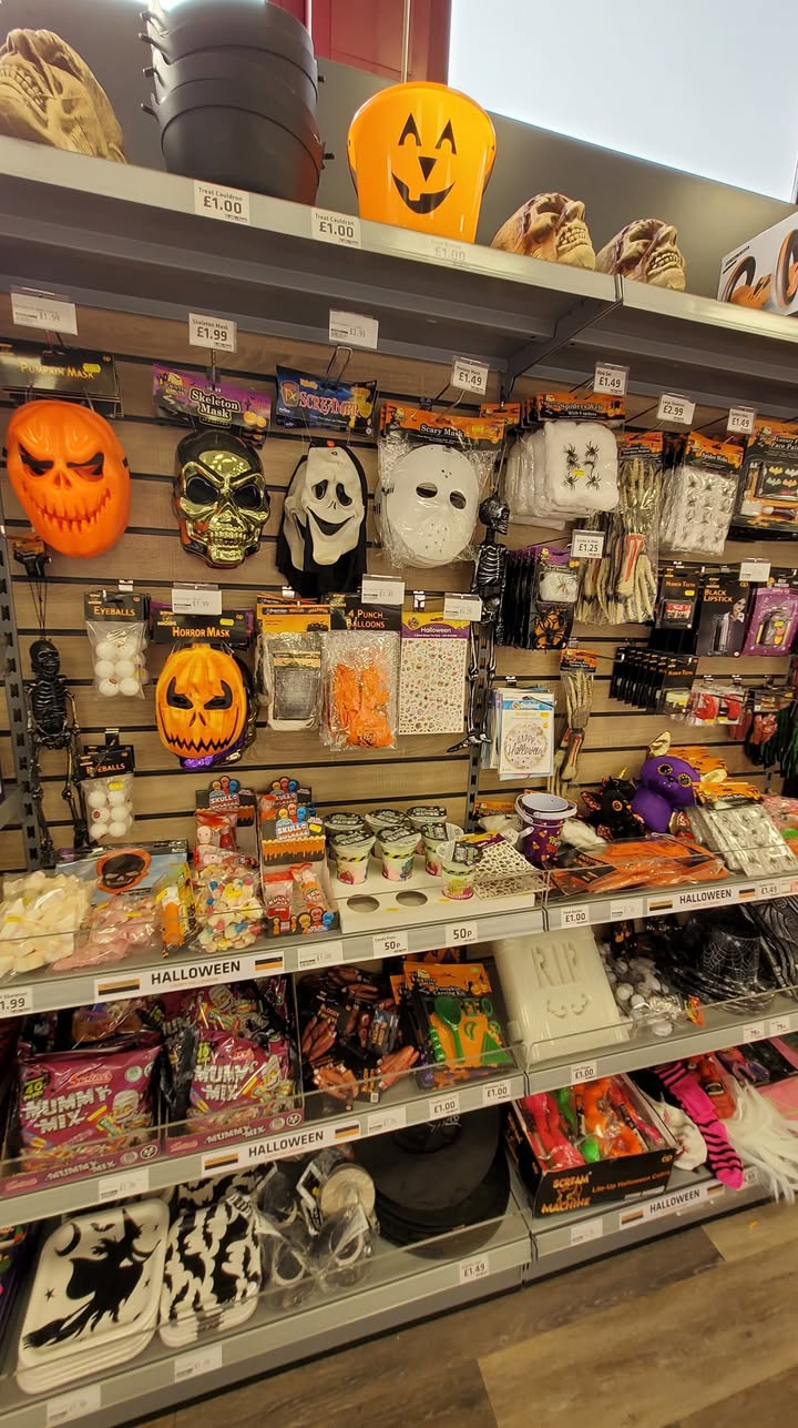 Halloween's here – stock up now