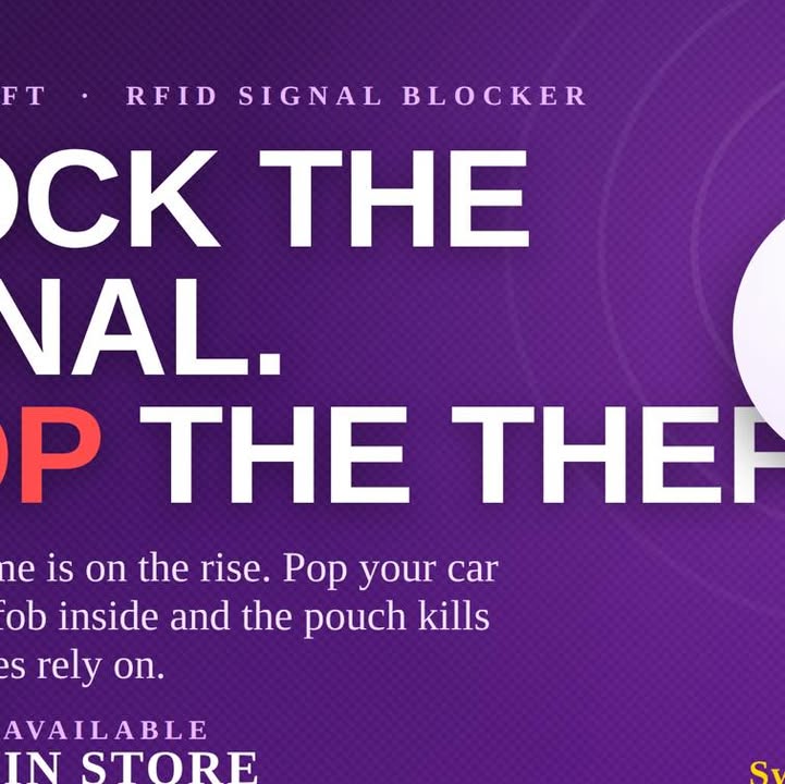 Signal-blocking pouches now in stock