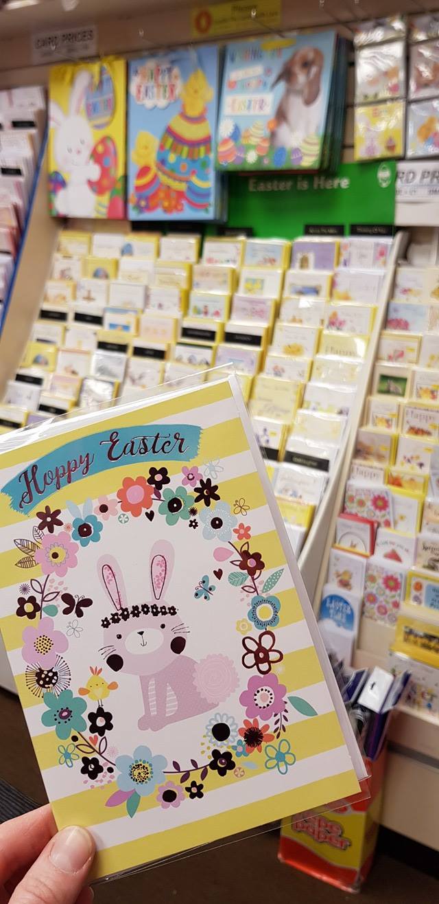 Easter cards and gifts are here
