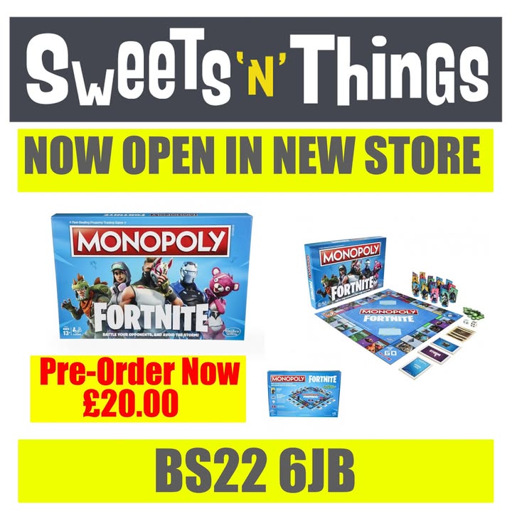 Fortnite Monopoly back in stock