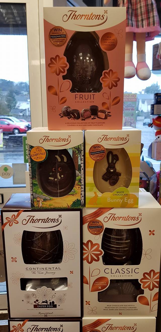 Easter eggs in stock — and below RRP