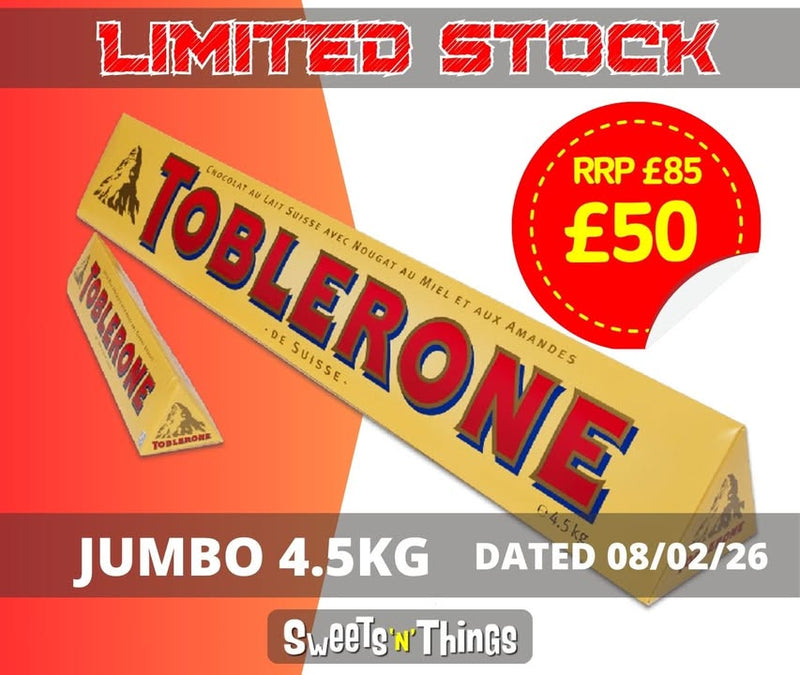 Giant 4.5kg Toblerone – now just £50