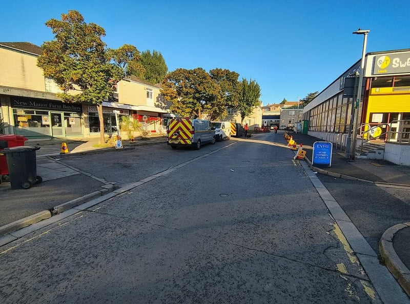 Parking note for today – we're still open