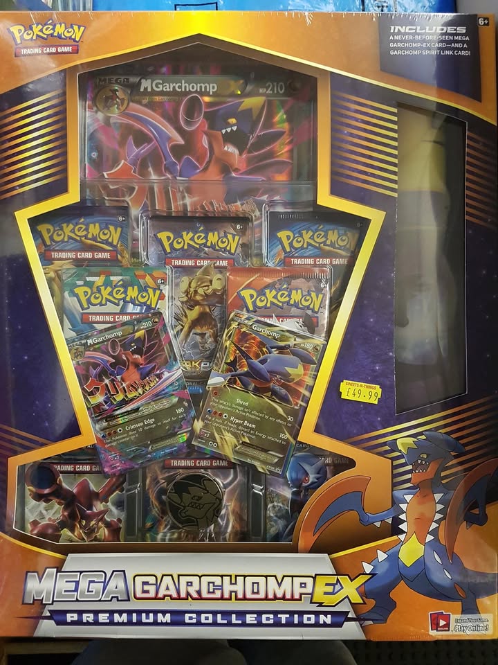 Mega Garchomp EX Premium Collection back in stock