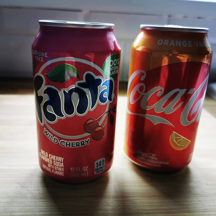 American Fanta and Coca-Cola flavours in stock