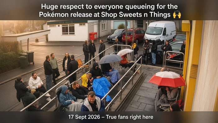 A huge thank you to our Pokémon queue