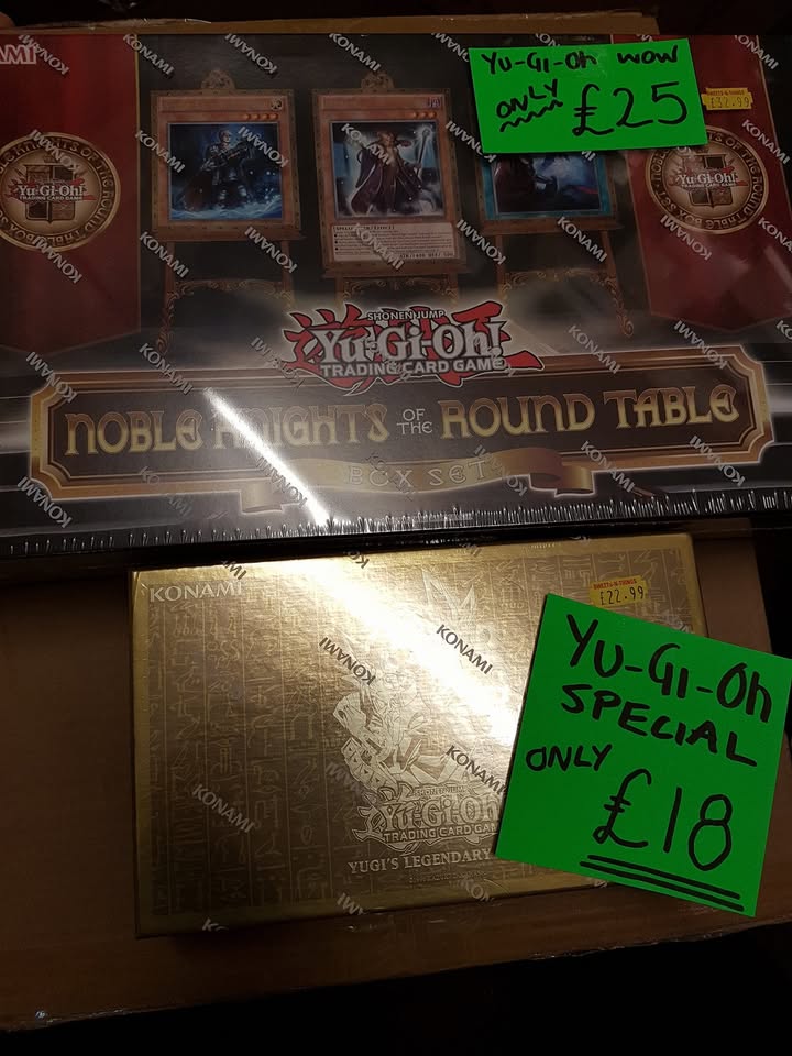 Yu-Gi-Oh updates: Noble Knights and Yugi's decks