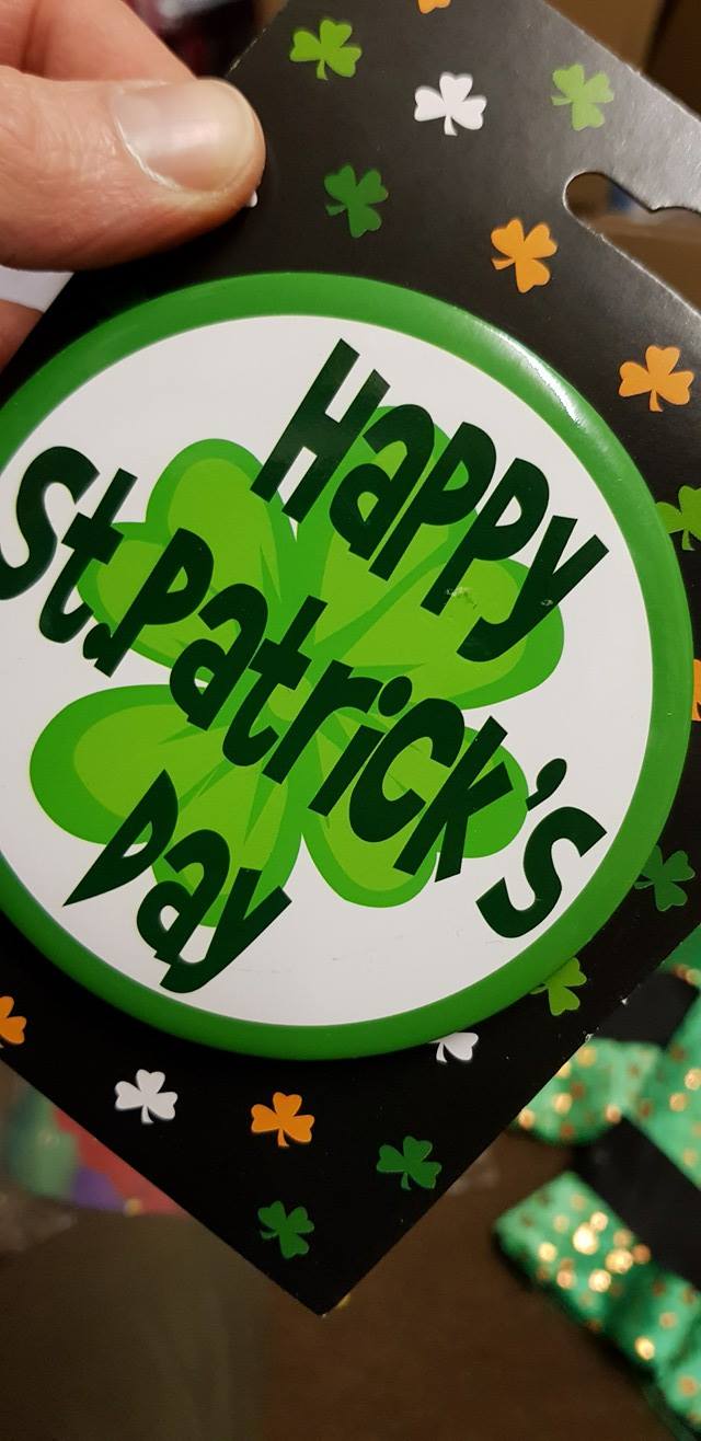Get your St Patrick's Day gear in now