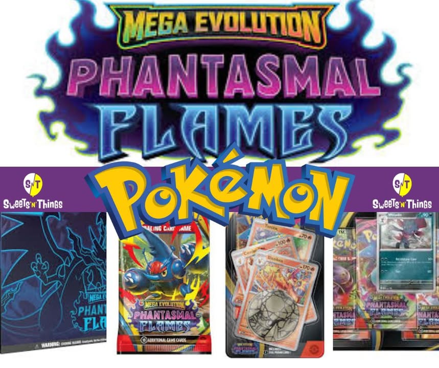 Pokémon Mega Evolution – Phantasmal Flames, Tomorrow at 9am