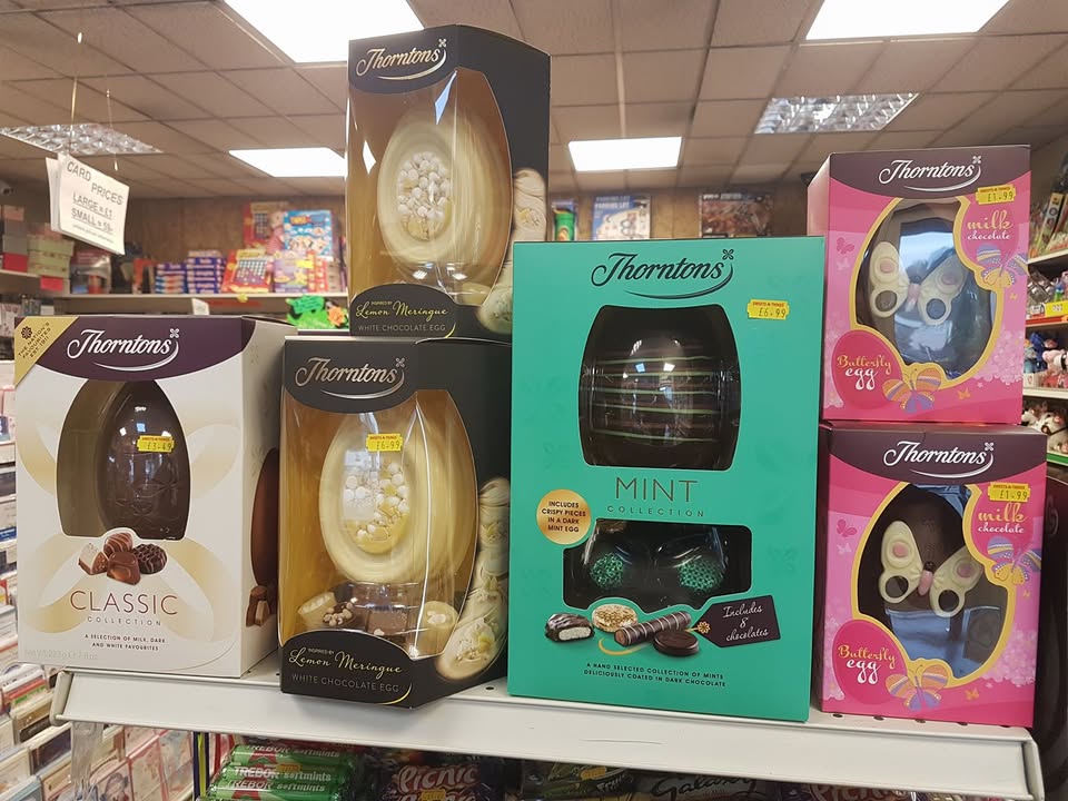 Thorntons Easter Eggs are here!