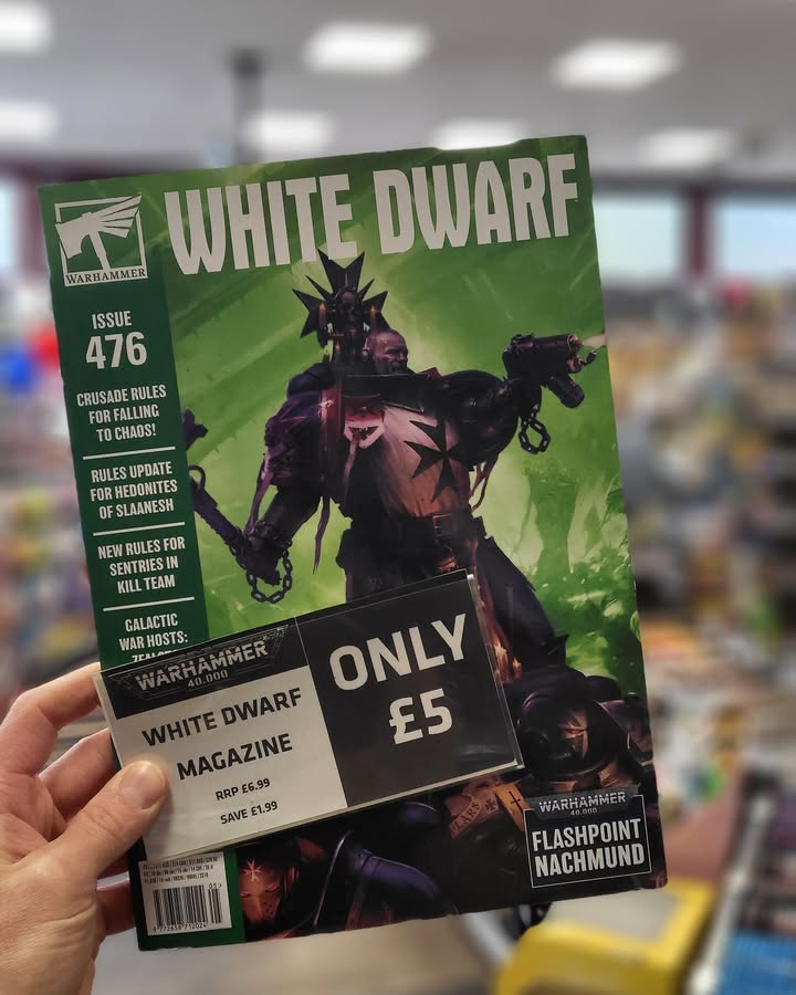 White Dwarf magazine in stock now