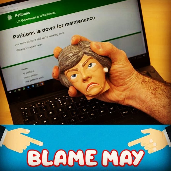 Blame May stress toy – limited stock