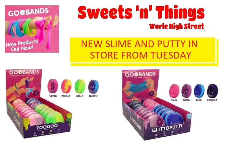New slime and putty arriving tomorrow
