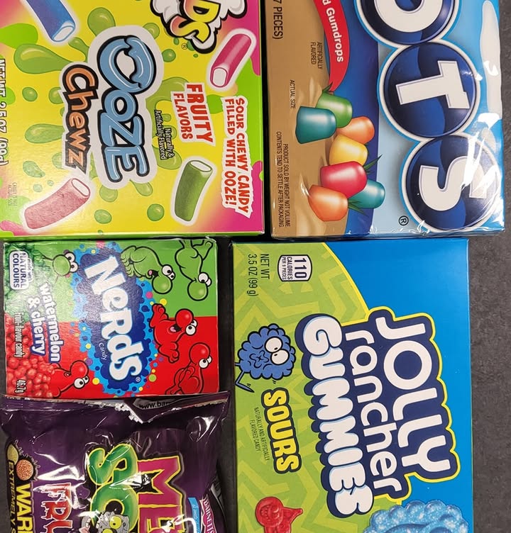 American sweets at half price this week