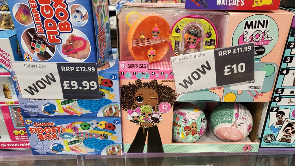 LOL Surprise down to £10, Fidget Box special offer