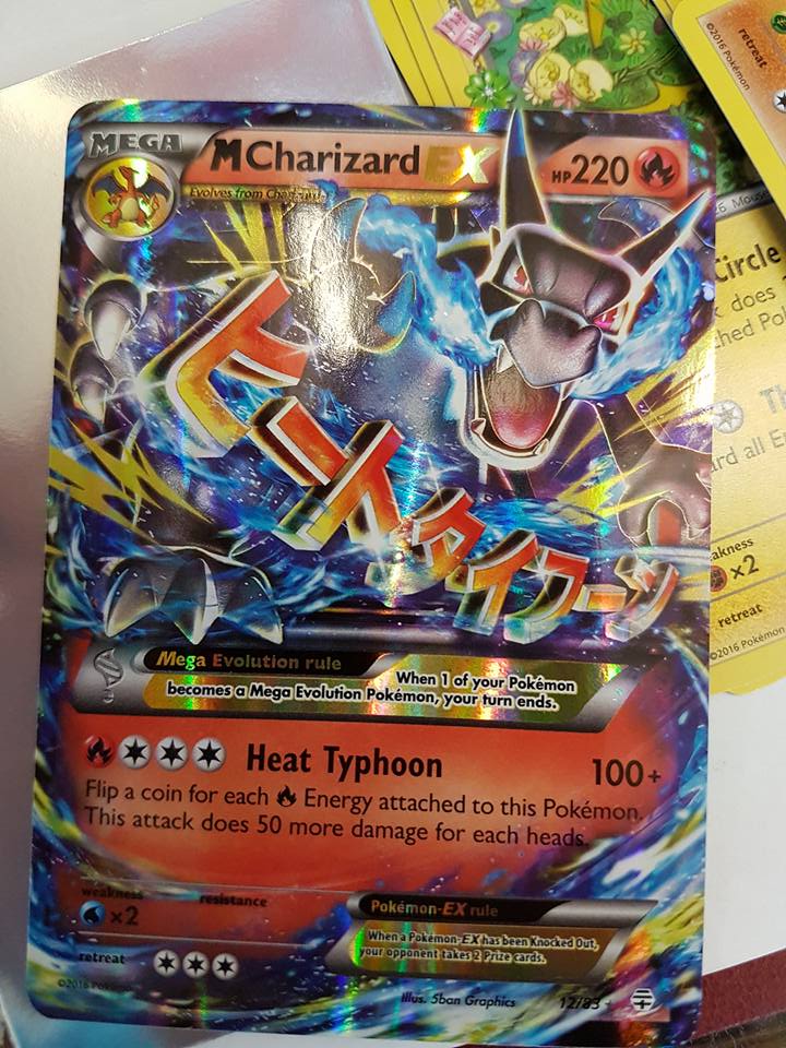 Mega M Charizard EX Pokémon card in stock