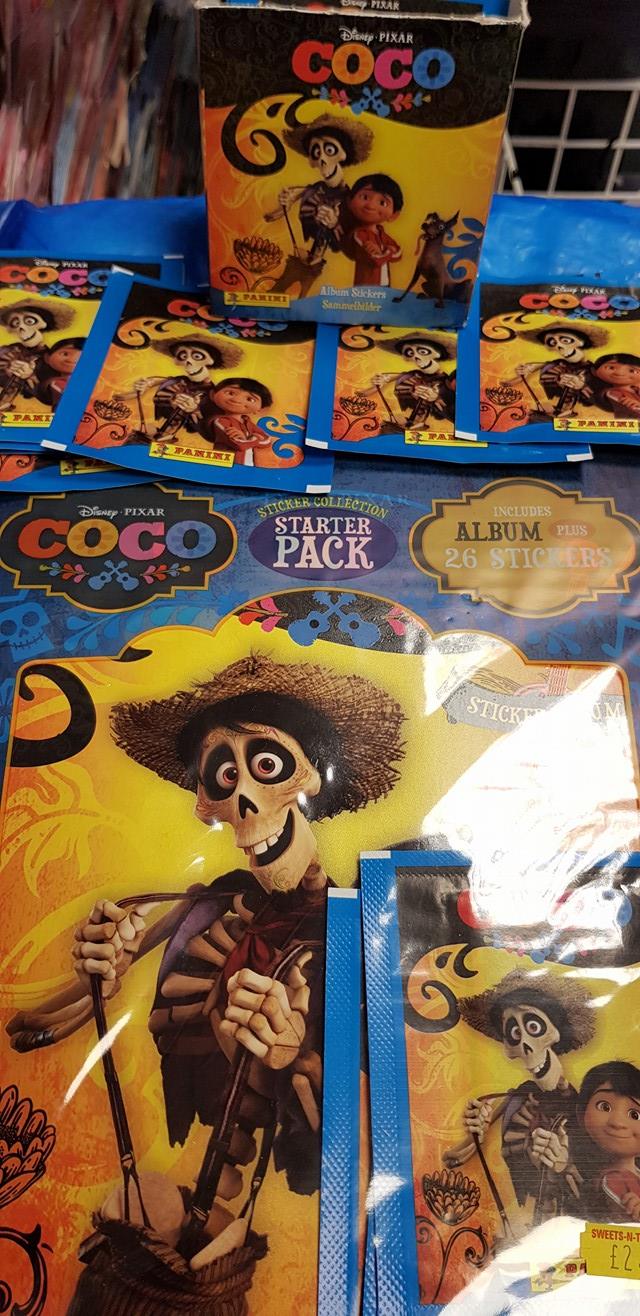 Disney Pixar's Coco stickers now in stock