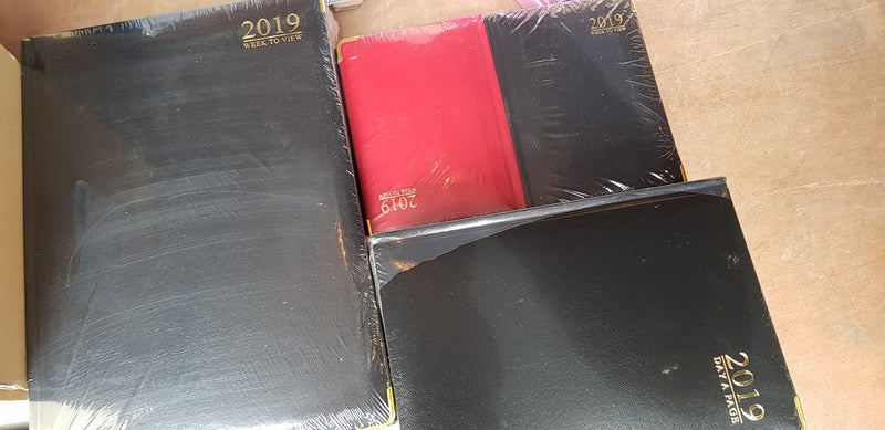 2019 diaries now in stock