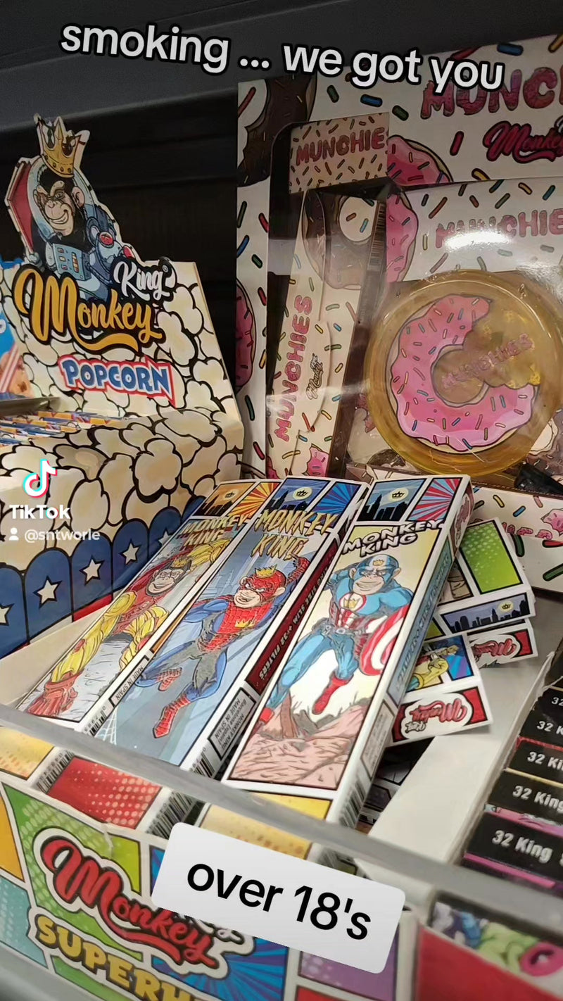Monkey King smoking papers now in stock