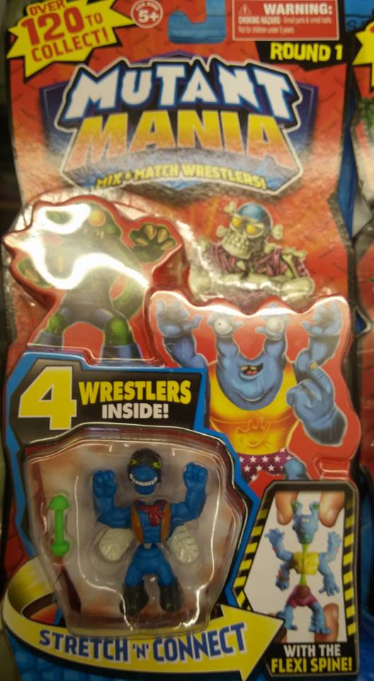 Mutant Mania wrestlers — save £2 per packet