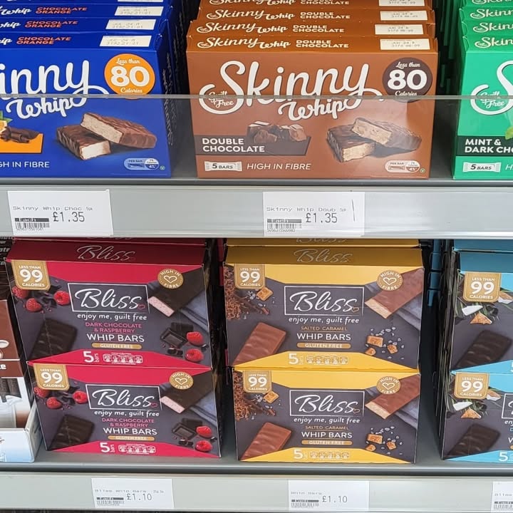 Skinny and Bliss bars back in stock