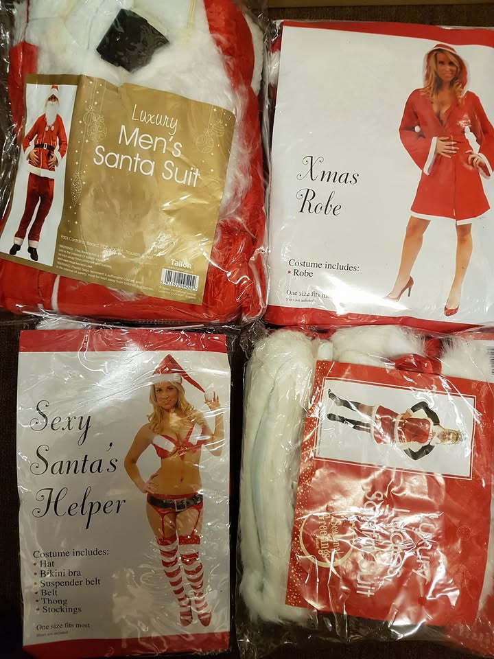 Santa suits now half price