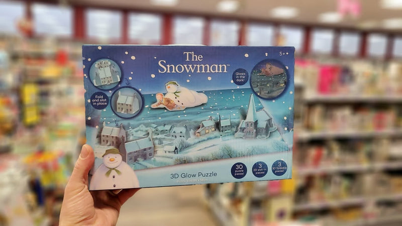 Snowman 3D glow puzzle – perfect stocking filler