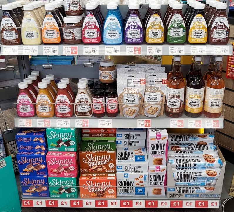 Skinny Food Co range is back in stock