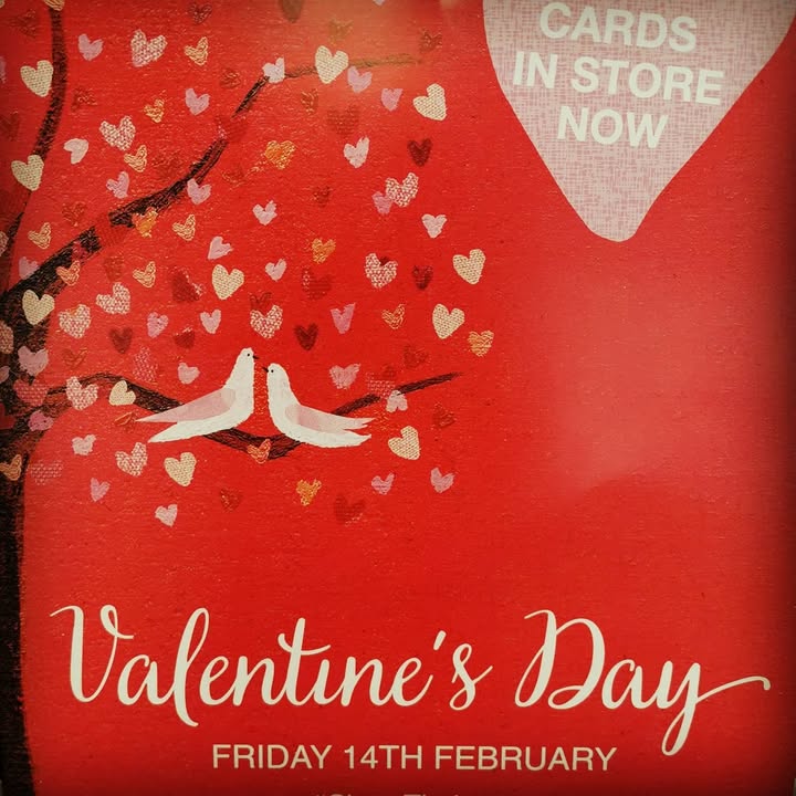 Valentine's Day is tomorrow – don't forget!