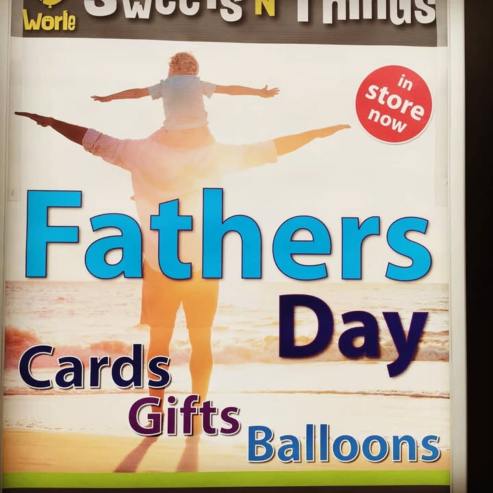 Father's Day stock in now