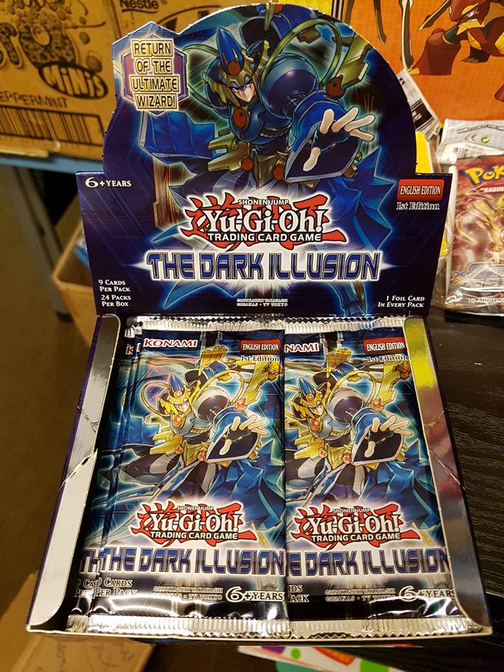 Yu-Gi-Oh! The Dark Illusion boosters in now