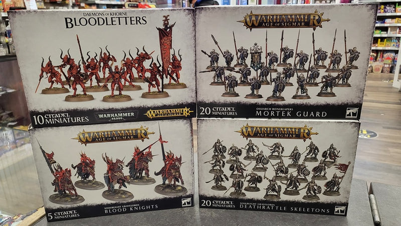 Warhammer offer: free items with your spend