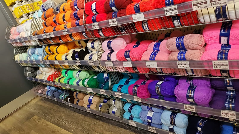 Double knitting wool – loads in stock now