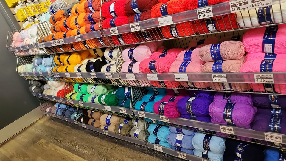 Double knitting wool – loads in stock now
