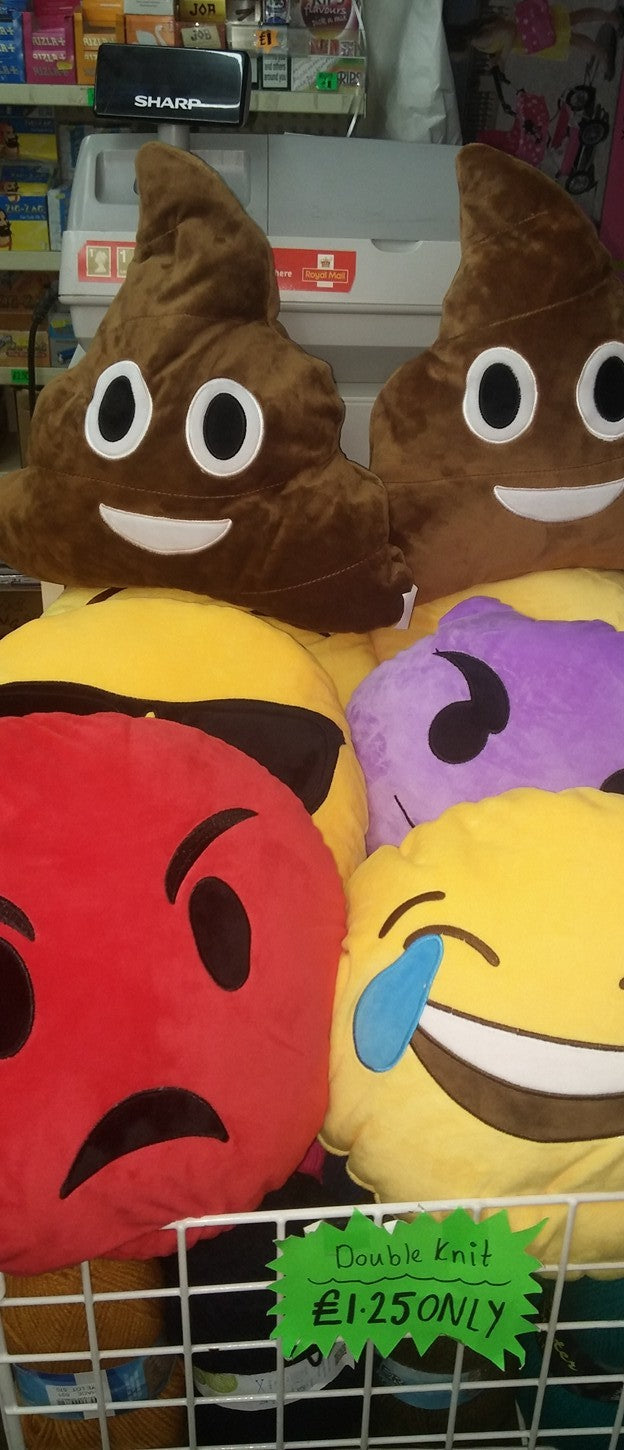 Emoji cushions just arrived – grab yours for £5
