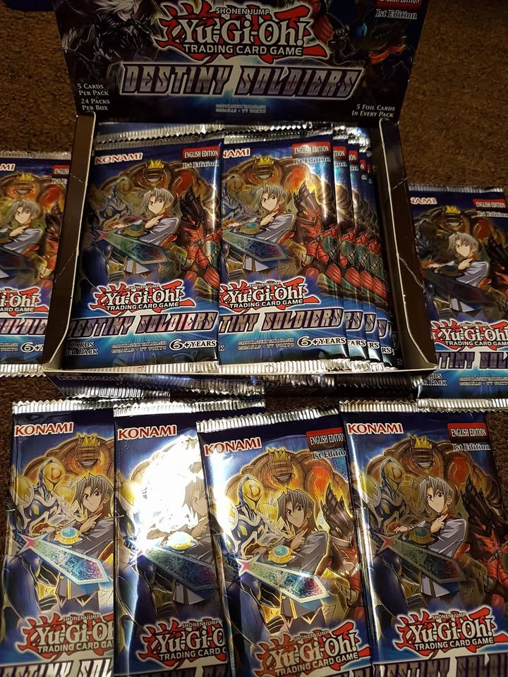 Yu-Gi-Oh Destiny Soldiers in stock now