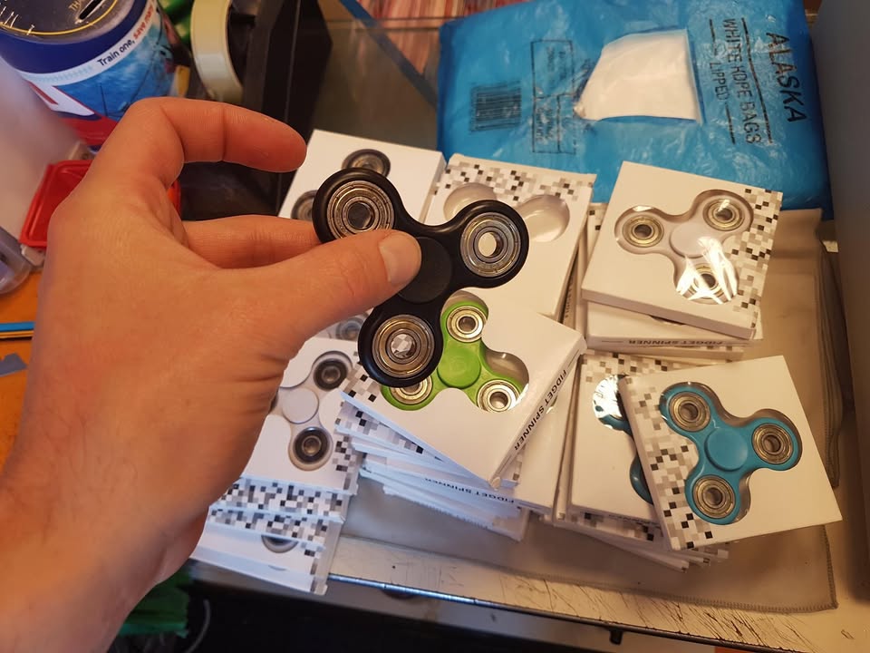 Fidget Spinners are back in stock