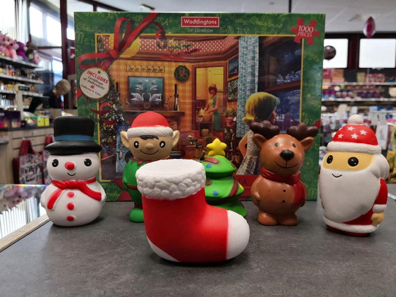 Christmas is here: squishes, games and more