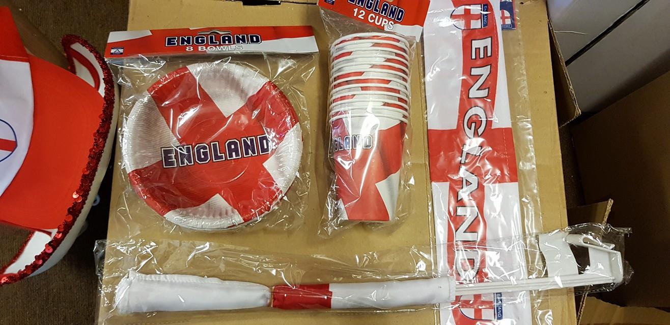 England party gear is here