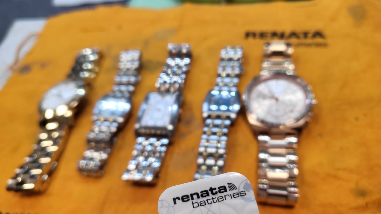 Watch batteries fitted while you wait
