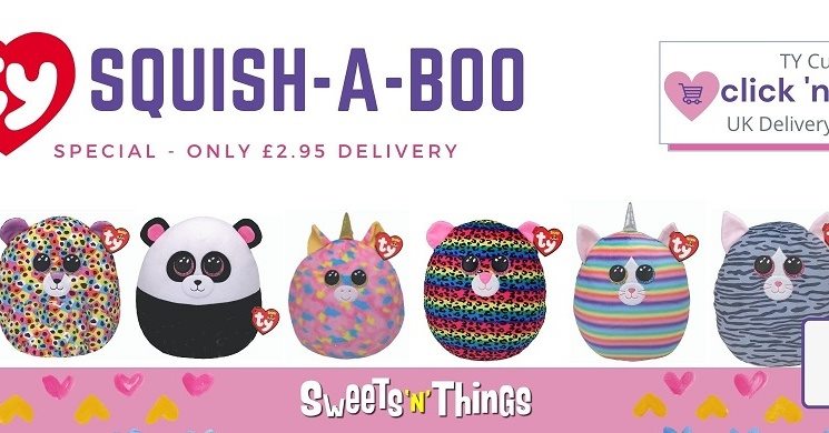 Ty Beanie Boos and Squish-a-Boos are here