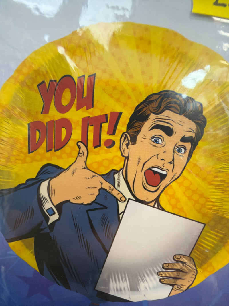 You Did It! Balloons for GCSE Results Day