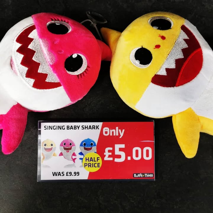 Singing Baby Shark — now half price