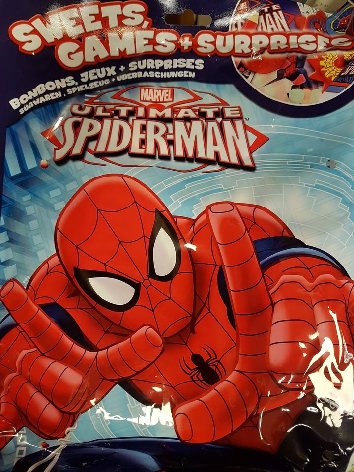 Spiderman surprise bags, just £1 each