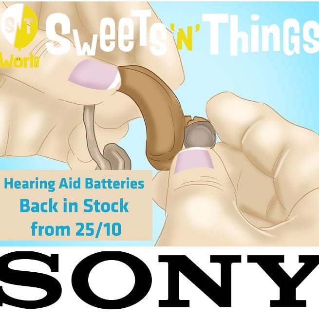 Hearing Aid Batteries Back in Stock